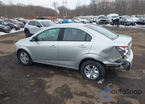 2012 Chevrolet Sonic 2Ls из США, поврежденный, VIN 1G1JA5SH2C4189029